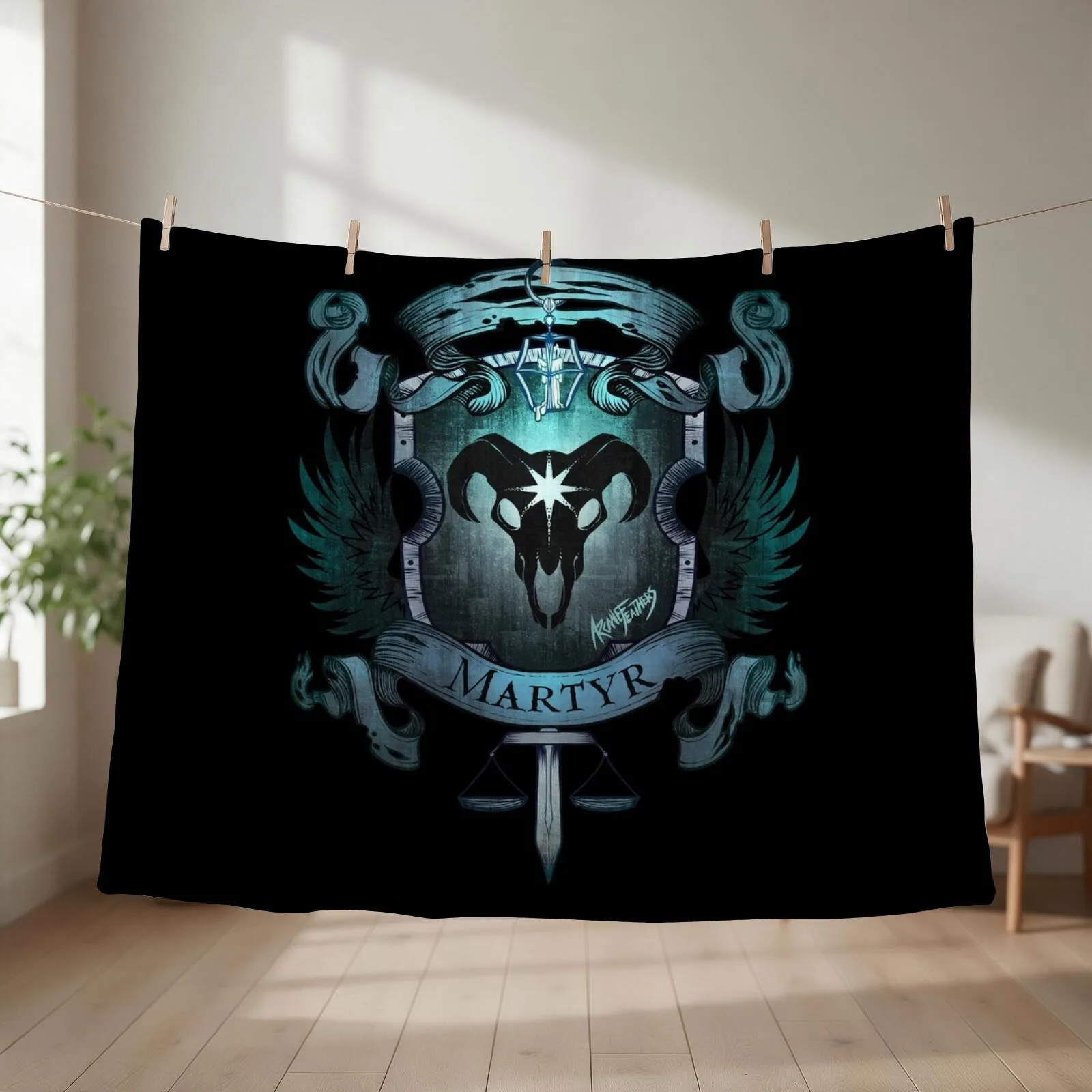 Dragon Age: Darktown Healer Throw Blanket couch cozy soft plush fuzzy picnic outdoor blanket