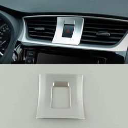 For Nissan Sentra 2016 2017 2018 ABS Matte Car sticker warning lamp decoration frame Cover trim car styling Accessories 1pcs