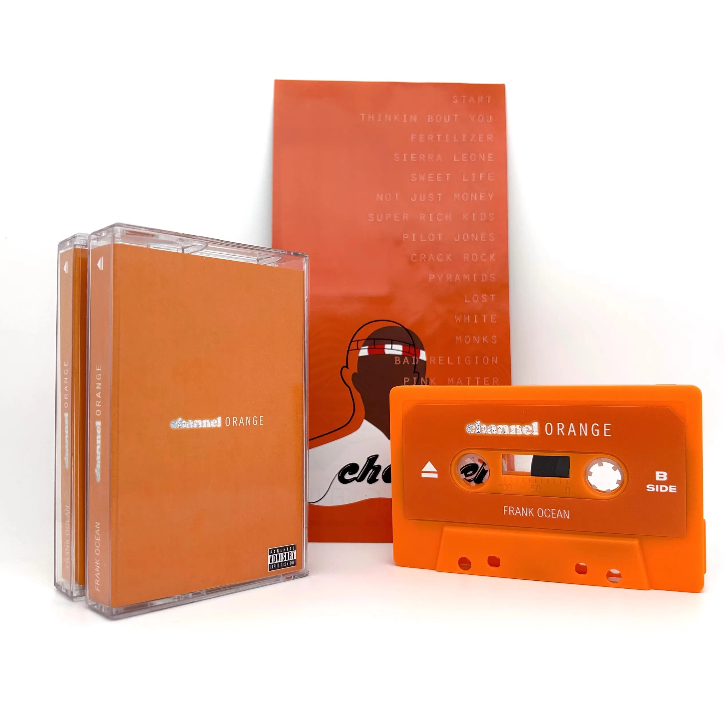 R&B Frank Ocean Music Tape Channel Orange Album Thinkin Bout You Cassettes Cosplay Walkman Recorder Soundtracks Box Party Music