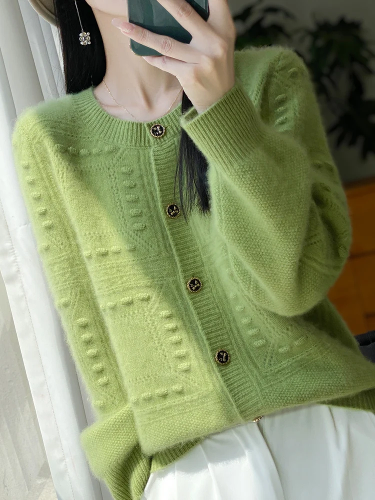 

Новый кашемировый свитер, женский кардиган из 100% чистого кашемира, пальто, вязаный кашемировый свитер снаружи.