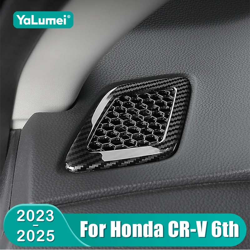 Für Honda CRV 6th Gen 2023 2024 2025 / CR-V Hybrid Auto Dashboard Klimaanlage Air Vent Outlet Trim Abdeckung Zubehör
