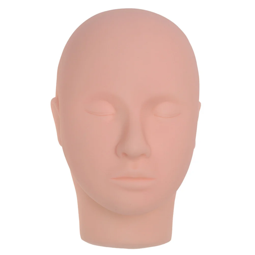 

Mannequin Head Silicon Female Face Large Base Eyelash Grafting Practice Training Art Display Mannikin Head Art Mannequin