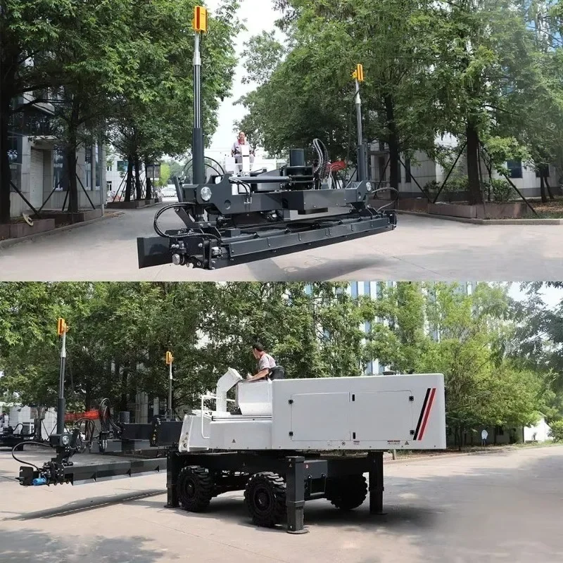 VANSE YZ40-4E Telescopic Boom Self-Leveling Concrete Laser Leveling Machine Industrial Concrete Leveler Machine