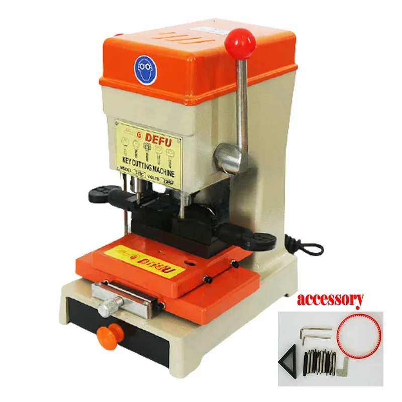 DEFU 339C Vertical Key Cutting Machine Car House  Drill Copy  Duplicating  Cutter Locksmiths Supplies Tools