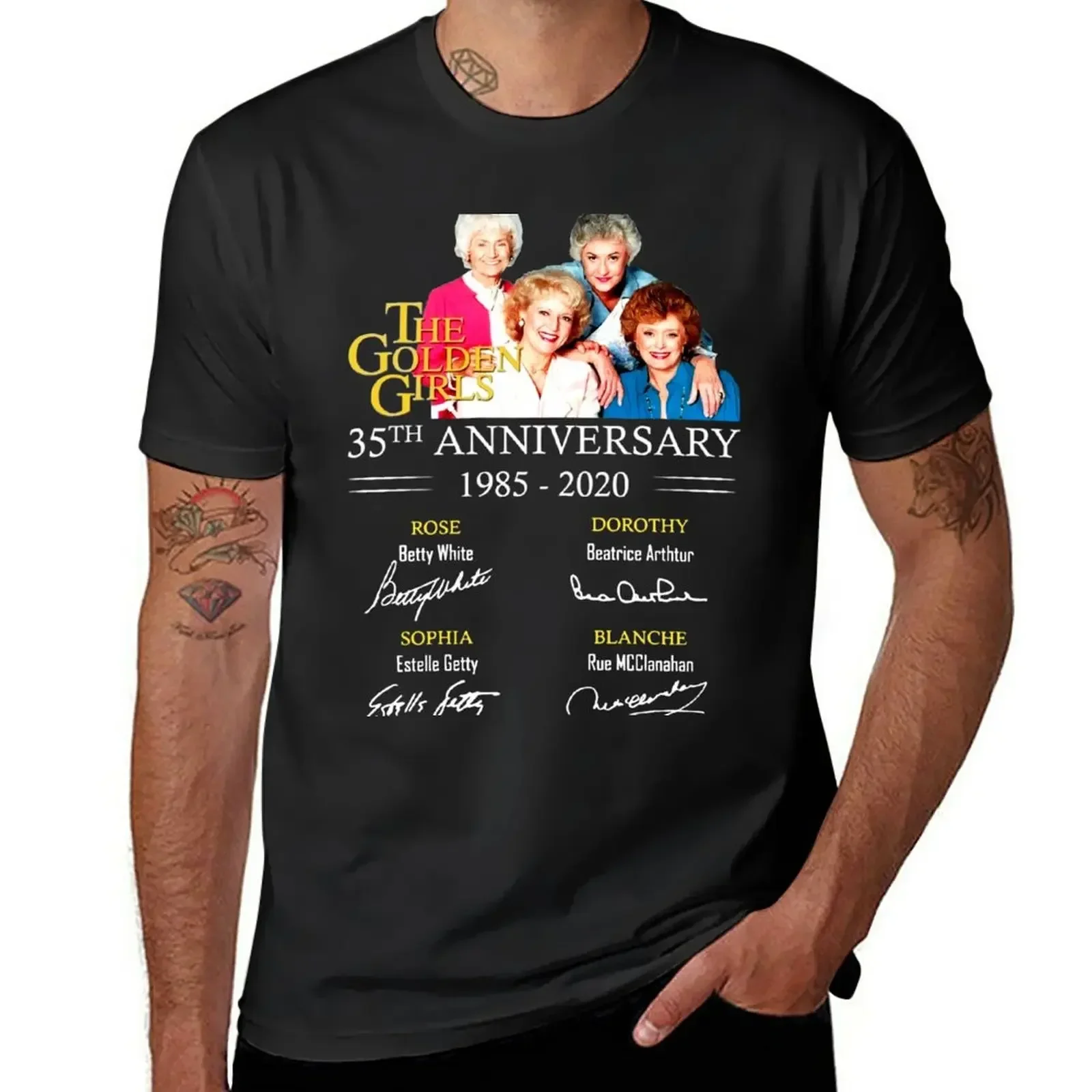 The Golden Girls 35th Anniversary Gift For Fans, Gift For Men and Women, Gift Halloween Day, Thanksgiving, Christmas Day T-Shirt