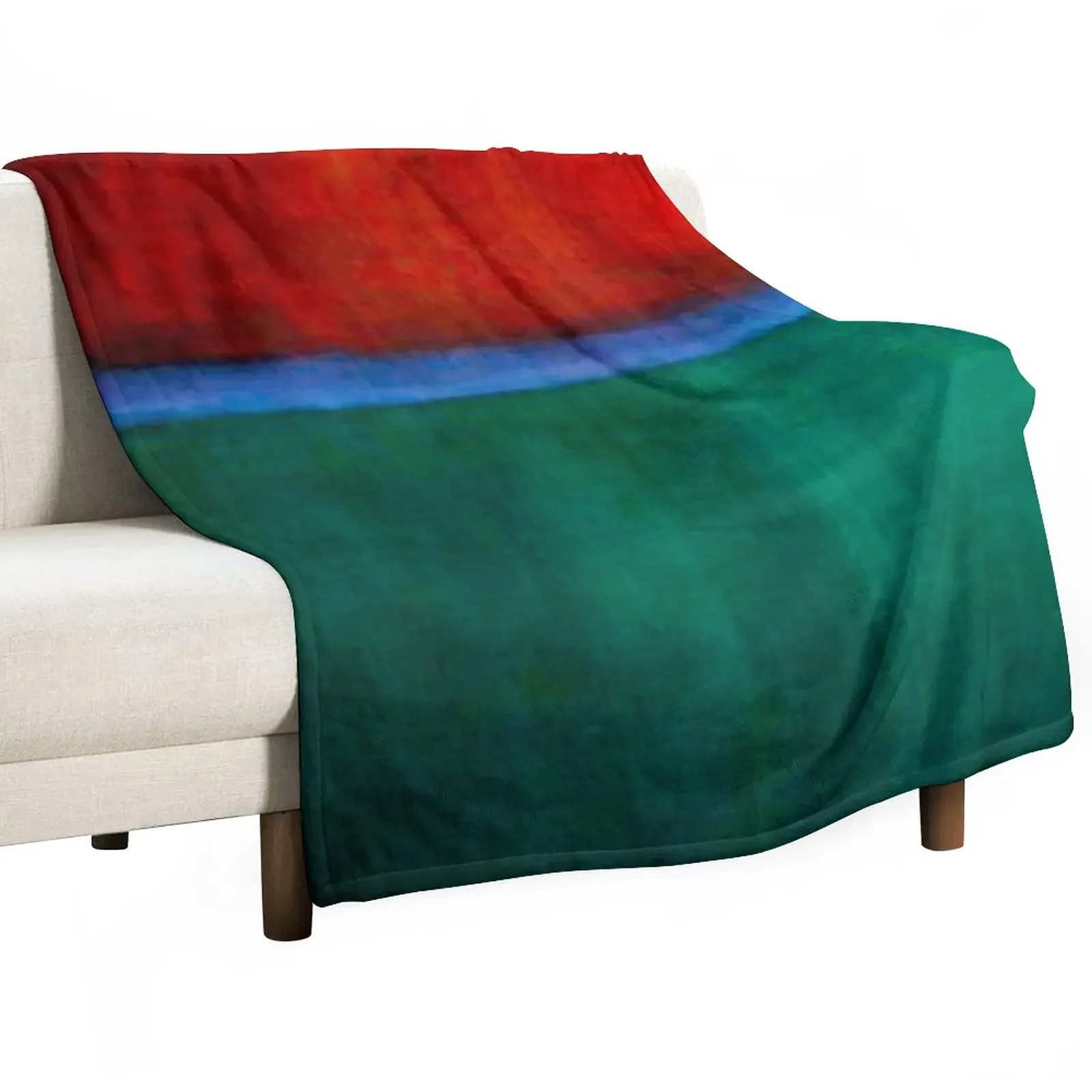 

Mark Rothko - Earth and Green Throw Blanket For Sofa Thin cosplay anime Blankets