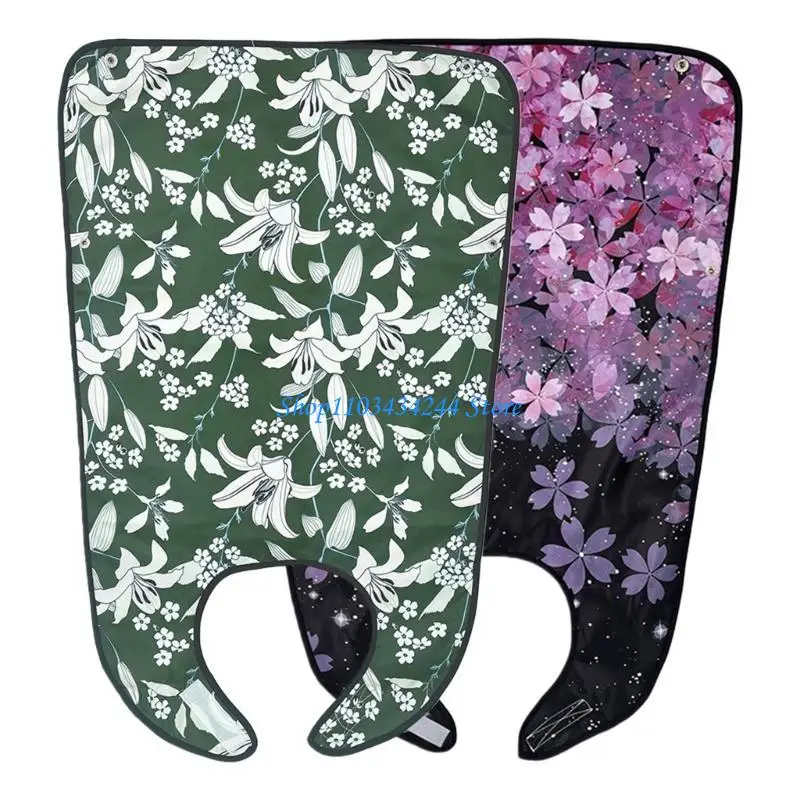 Adult Unisex Feeding Bib With Secure Closure Waterproof Construction Clothing Protector Stylish Colors Travel Friendly