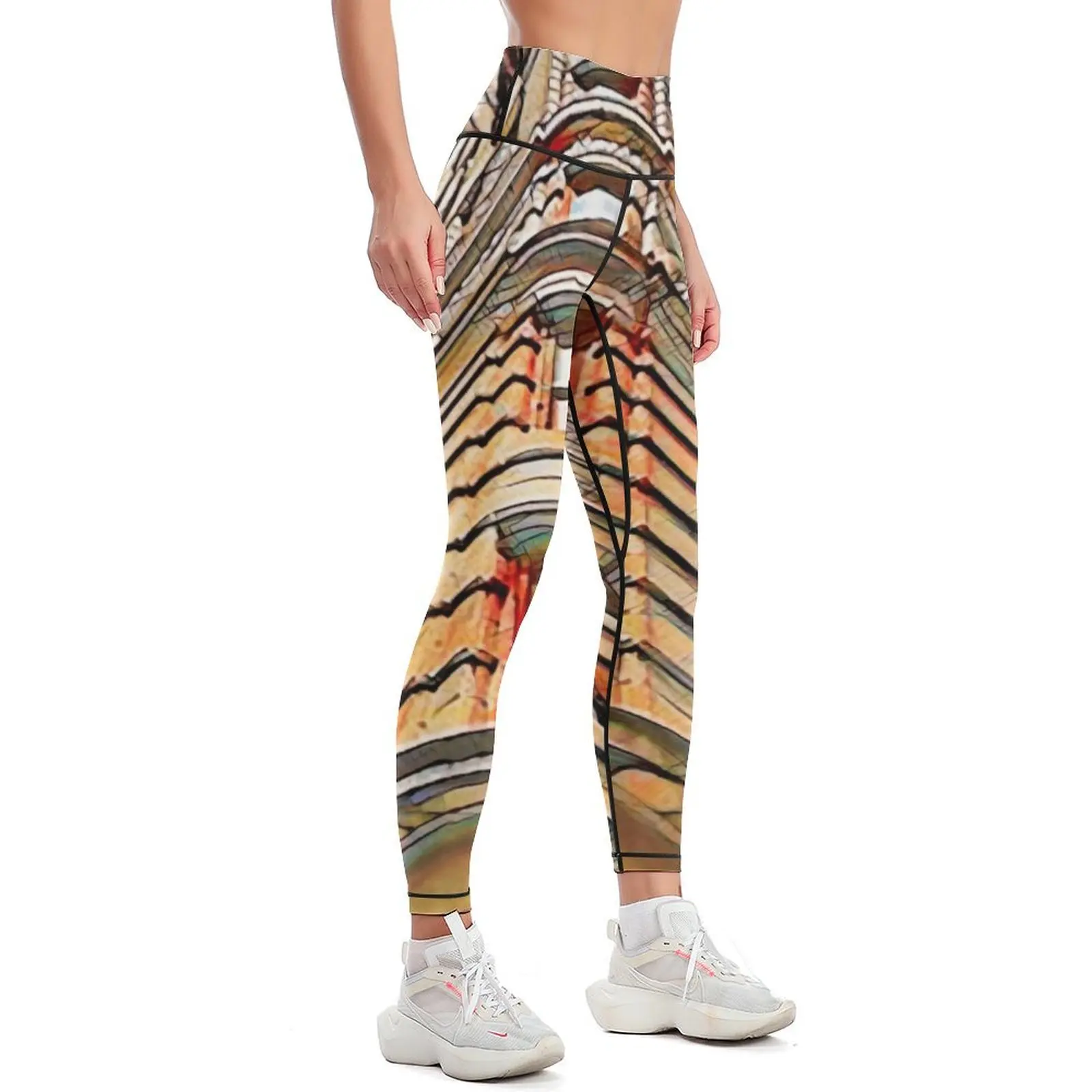 Flatiron Building - New York Leggings Women sportwear Fitness's gym clothes push up tights for Womens Leggings