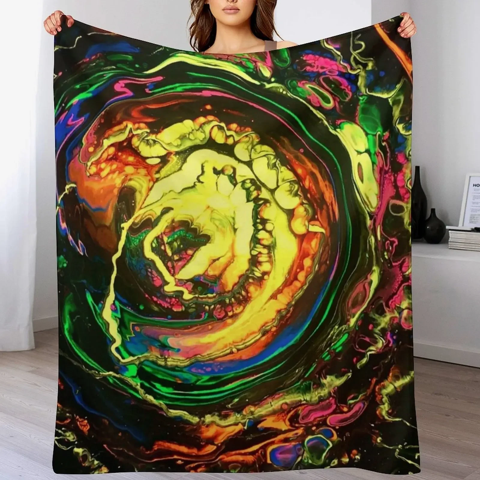 

The Sun So Dark Throw Blanket Hair Blankets For Bed Soft Big Sleeping Bag Blankets