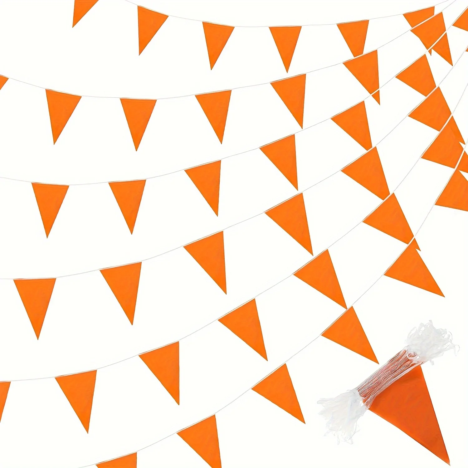 1pc, Bulk Girlande Grand Opening Karneval Geburtstags feier Dekoration Feiertags feier im Freien (orange)