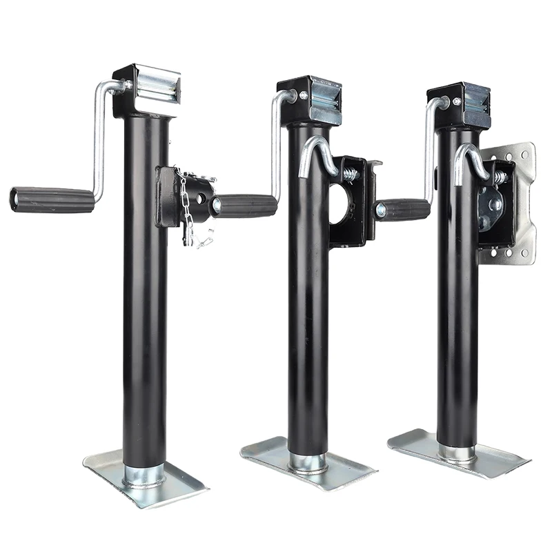 AZ-Trailer Tongue Jack 8000LBS Heavy Duty Trailer Tongue Jack Stand Adjustable Lift w/Handle for Boat Yacht Utility Camper Carav