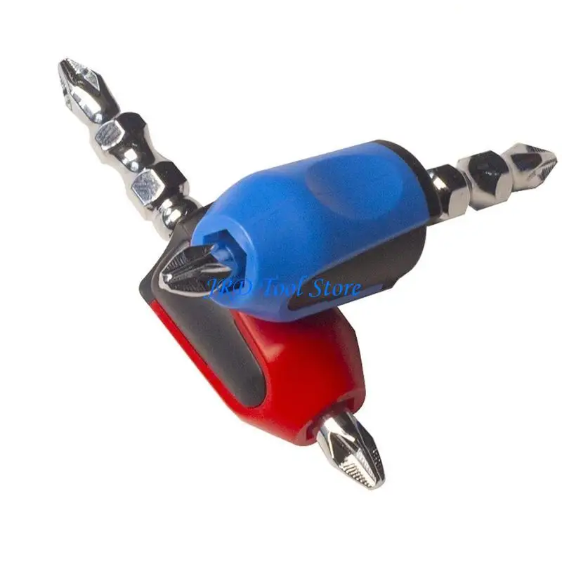 A2UD Screwdriver Head Rings Magnetizers Screw Holder Screwdriver Power Bits for 1/4inch Screwdriver Bit