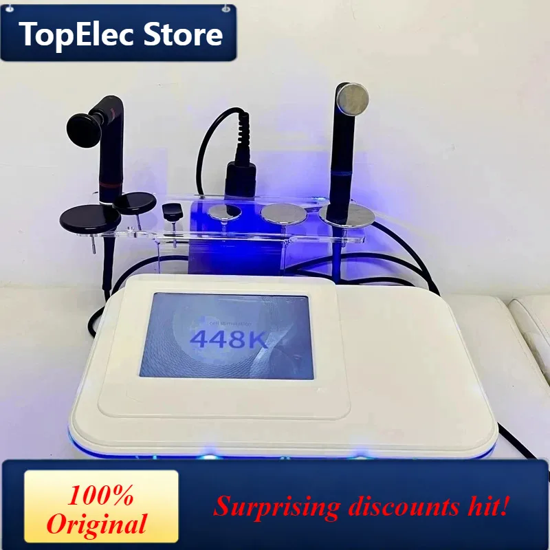 TopElec Indiba RET CET Tecar Therapy, Radiofrequency, Physiotherapy, Ablation, Weight Loss, RF Capacitive Electric Transfer Mach