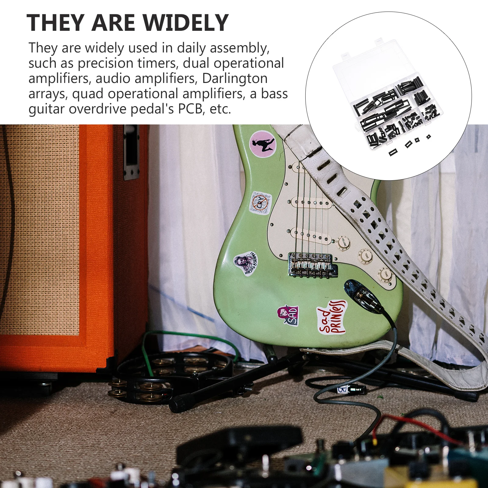 

100Pcs Ic Socket Dip 6 8 14 16 18 24 28 40 Pin Double Row Solder Type Adaptor for Circuit Assembly Precision Timer Amplifier Pcb