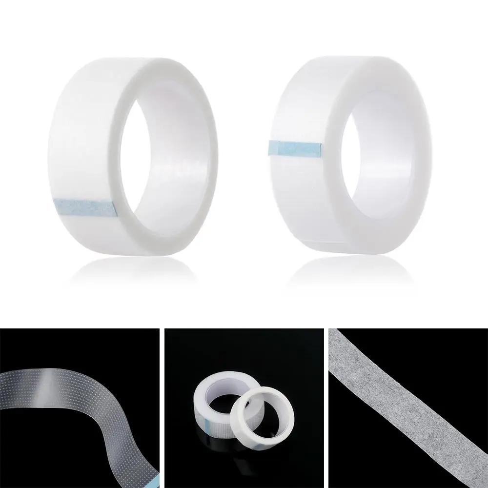 3 pezzi di vendita calda nastro microporoso traspirante sotto il cuscinetto per gli occhi ciglia individuali nastro per estensione ciglia materiale PE