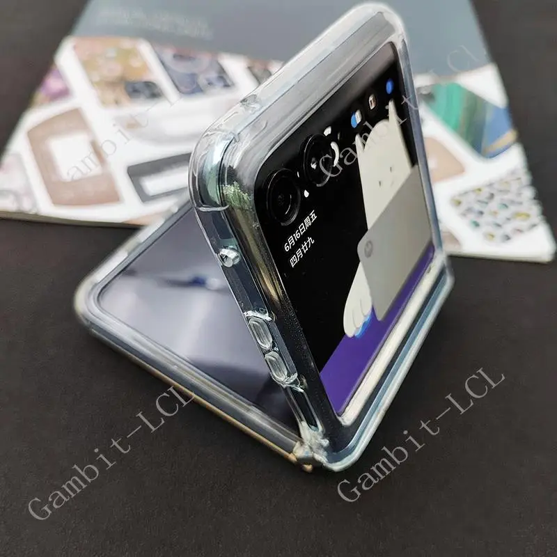 For Motorola Razr 50 Ultra Razr+ Plus 2024 Razr5 Gen4 Silicone Smartphone Phone Protective Back Shell Soft TPU Case