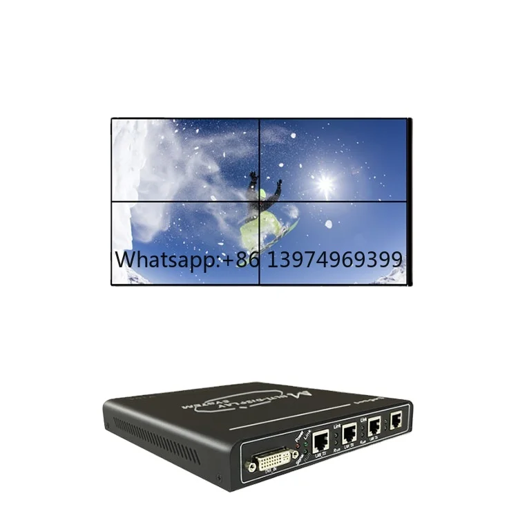 HDBT-104Pro 4K Multi-Screen Splicing Device EDID Programmable Video Processor 1x2 1x3 1x4 2x2 2x4 3x4 Image Processor Switchers