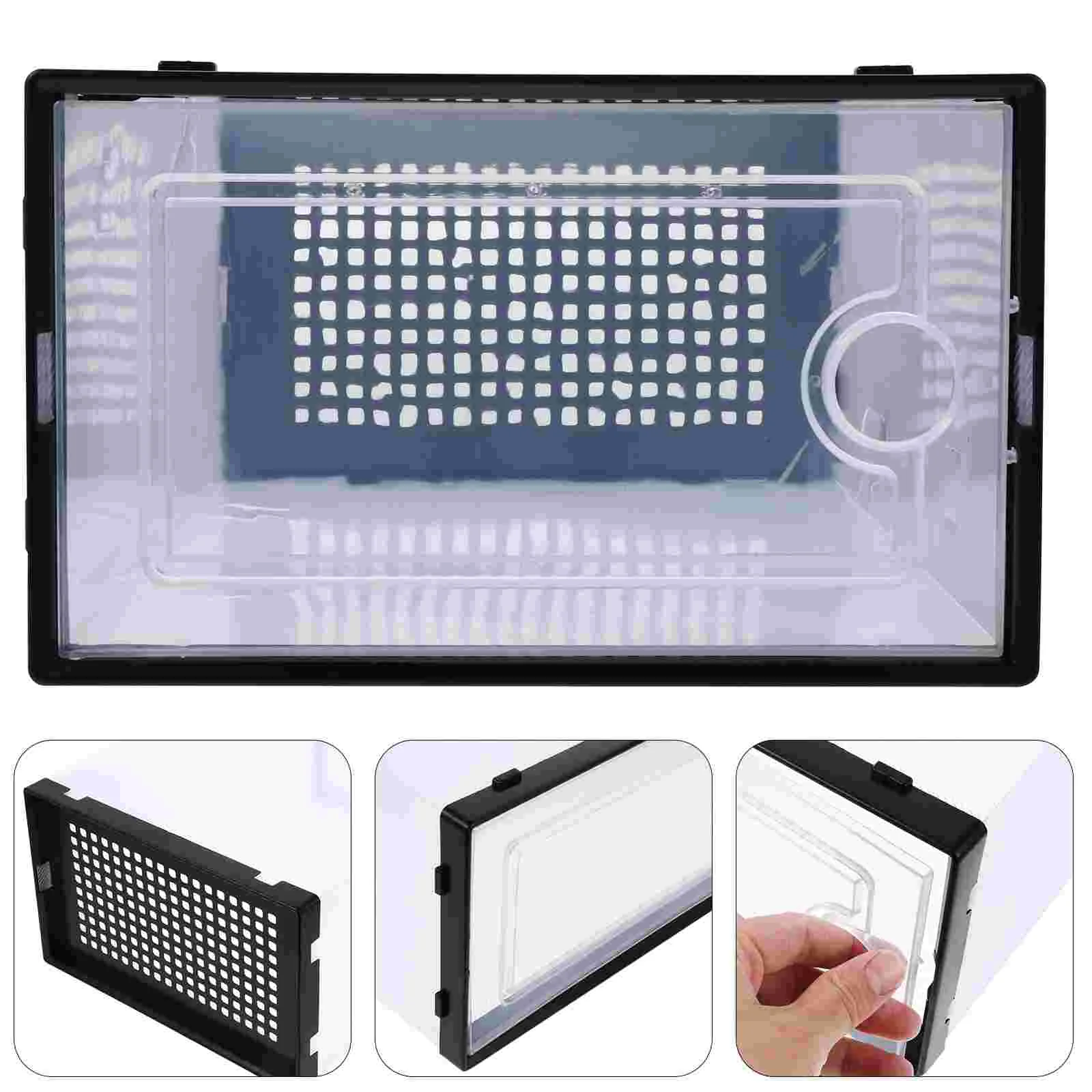 

2 Pcs Storage Box Plastic Case Men Shoe Drawer Style Container Transparent Sturdy Simple Design PP Material Stackable Space