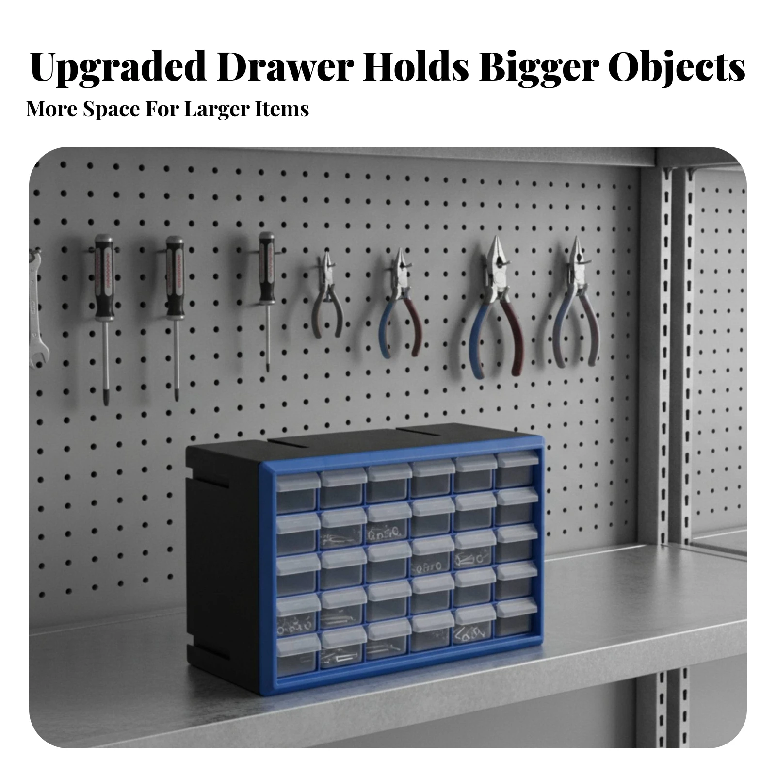 Household Modular Drawer Storage System Stackable Small Parts Cabinet Pull-out Organizer for Hobby Desk