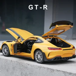 체중계 벤츠 GT R 그린 악마 슈퍼 자동차 모델, 다이캐스트 장난감 차량, 어린이 소년 생일 선물, 홈 데코, 빅 사이즈 1:18