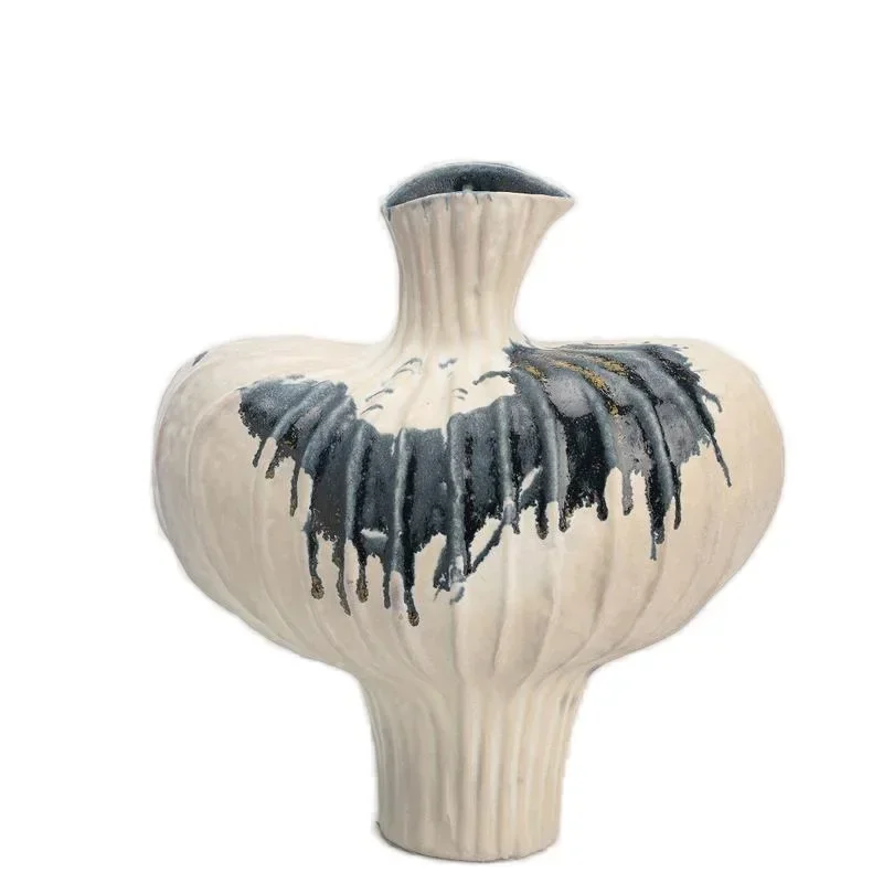 Grenzüberschreitende Wabi Sandy Retro-Keramikvase