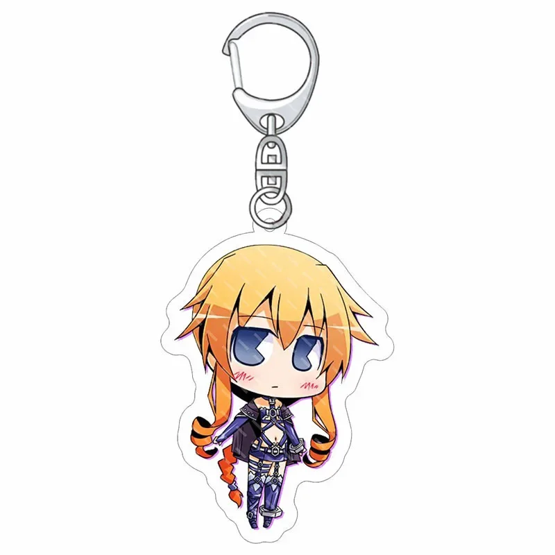 6CM Acrylic Yatogami Tohka Itsuka Shido Multi Styles Pretty Key Chains Simulated Novelty Fashion Jewelry Adorable Accessories