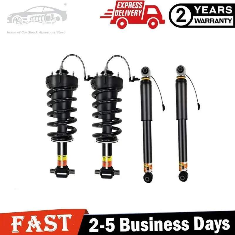 4x Front and Rear Shock Strut Assys with Magneride Fit GMC Sierra 1500 Denali 2015-2018 22953019 23151123