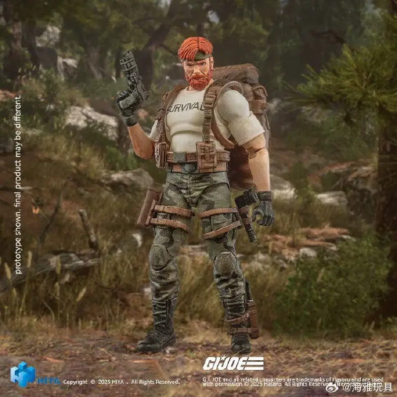 

HIYA 1/18 G.I.JOE Action Figures Outback Bazooka Zarana Crimson Guard & The Walking Dead Michonne Movable Collectible Model Doll