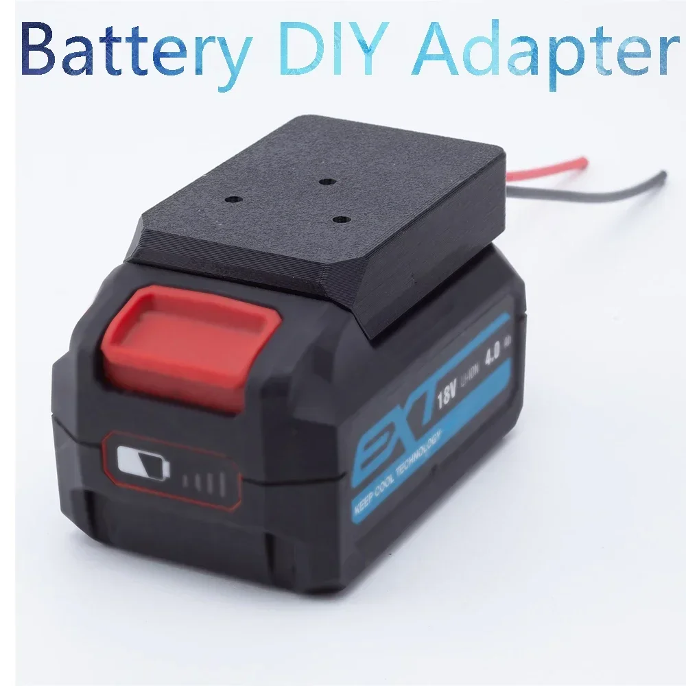 For ERbauer 18V Team Lithium Battery DIY Adapter 14 AWG Wires -Power Tool Accessories (Batteries not included)