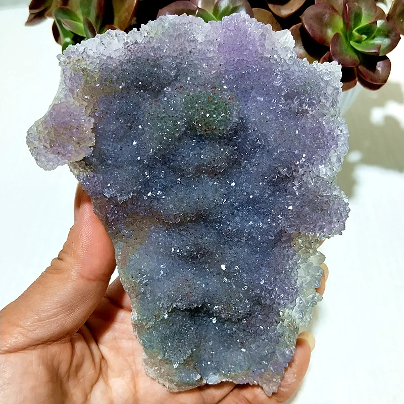 AA Natural Stone Beauty Colours Vision Crystal Mineral Crystal Cluster Reiki Healing Energy Witchcraft Feng Shui Room Decoration