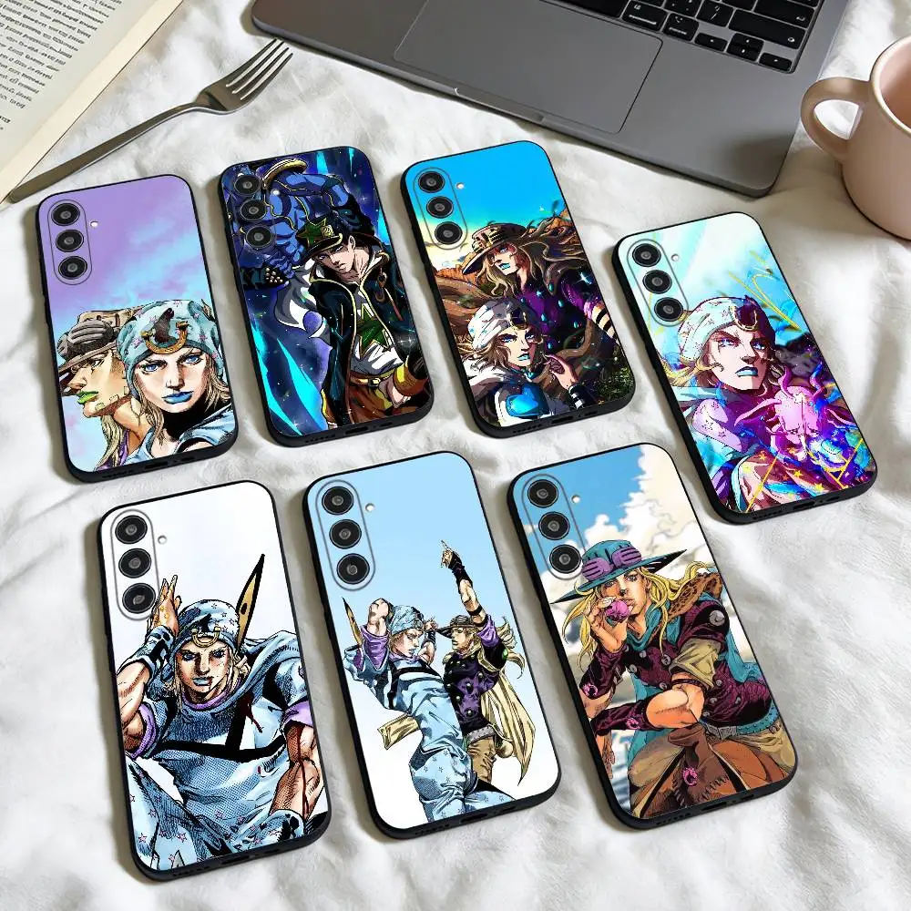 

J-Johnny Joestar of the J-Jojo phone Case For Samsung Galaxy A73,A72,A71,A70,A53,A52,A51,Others Soft Black Shell