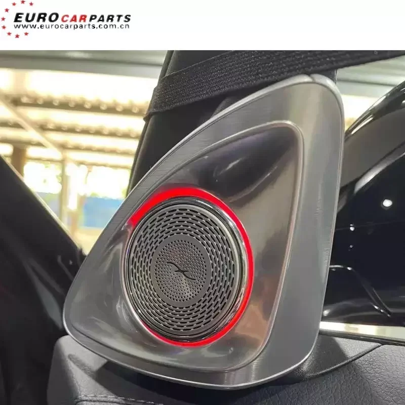 2026 W222 S Class S400L S450L 3D Surround Rotating Tweeter Car Stereo With 64 Colors Ambient Lights