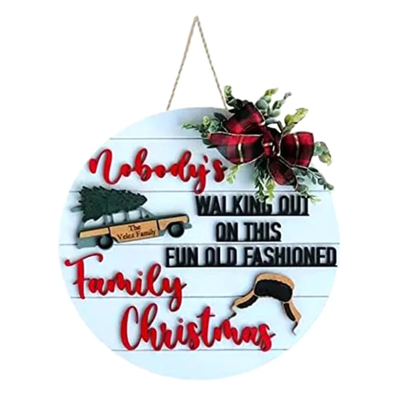 

AEE6-дверная вешалка, знак приветствия для входной двери-круглый подвесной знак для домашнего декора, декор для дома и отпуска