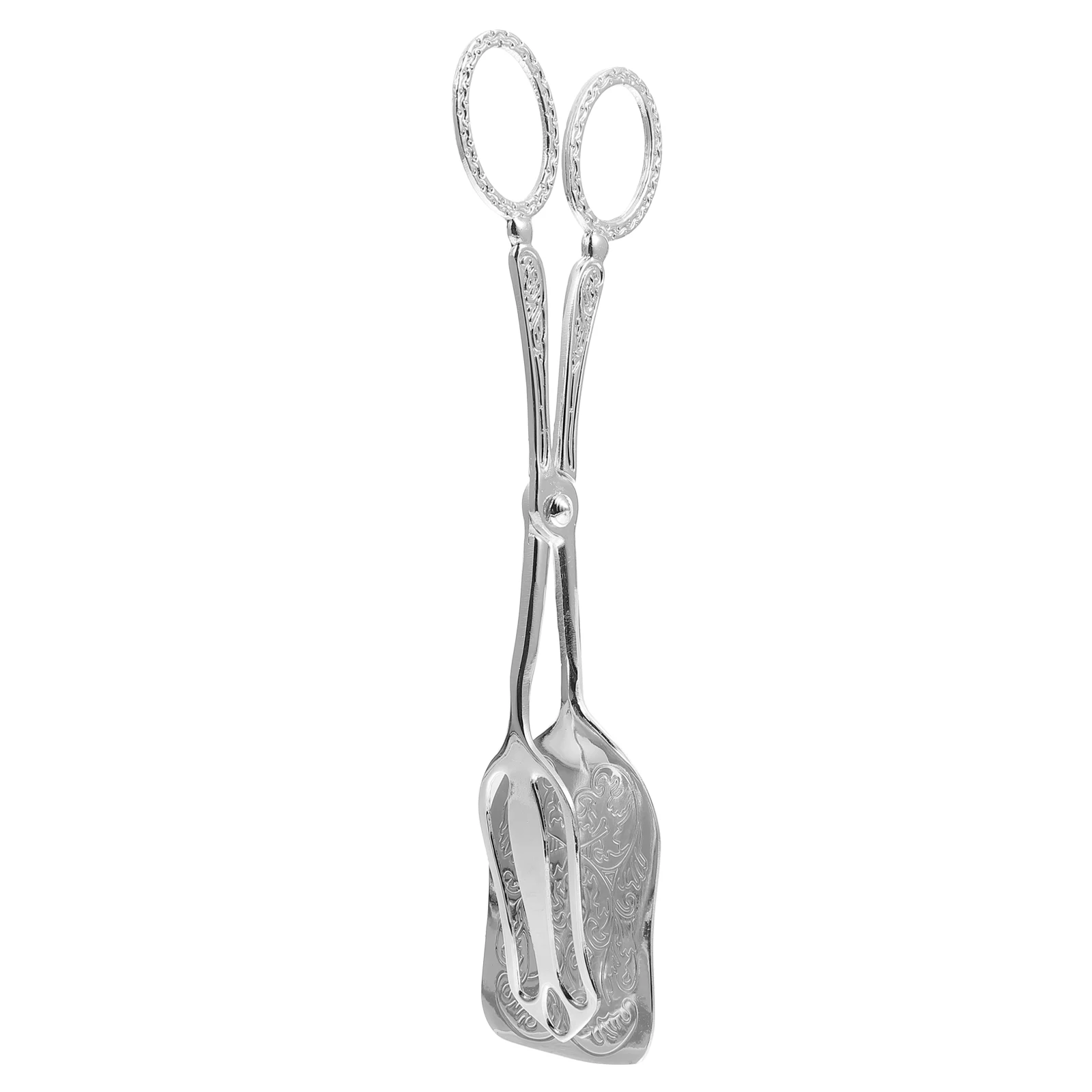 

Zinc Alloy Food Tongs Cake Bread Cookie Dessert Clips BBQ Clamps Heat resistance Tweezers Kitchen Gadgets Buffet Tools