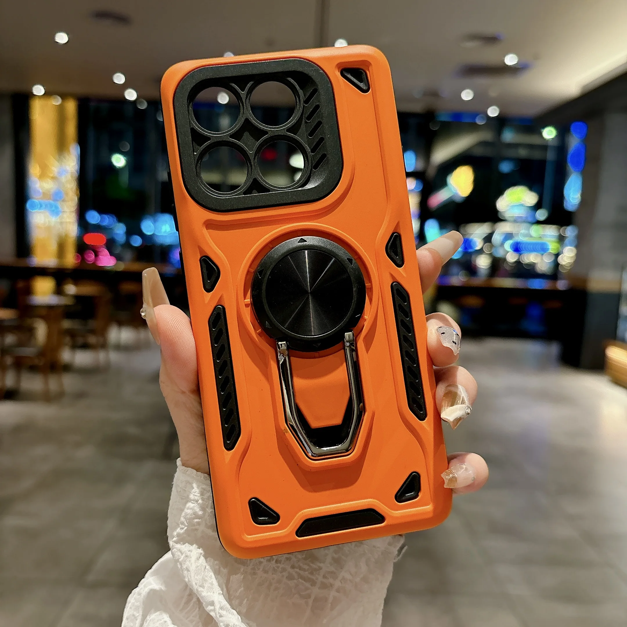Photography Xiaomi - Funda Protectora Antigolpes Mech Ring Holder