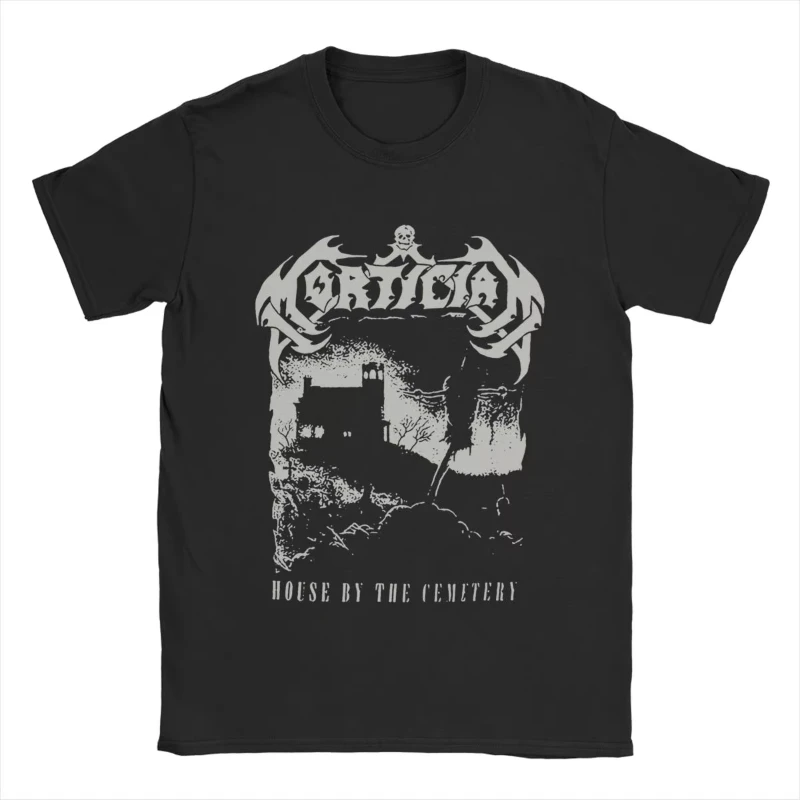 T-shirt Mortician en coton pour hommes, t-shirts Crazy, col rond, vêtements à manches courtes