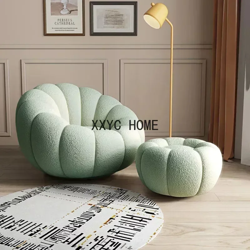 Fluffy Cute Green Modern Floor Design Living Room Lounge Swivel Articulos Para El Hogar Room Decor