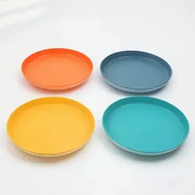 

4Pcs Cat Bowl Shallow Flat Food Plates for Kittens Short Leg Cats Comfortable Feeding Bowls Cat Bowl Flat Pet Bowls