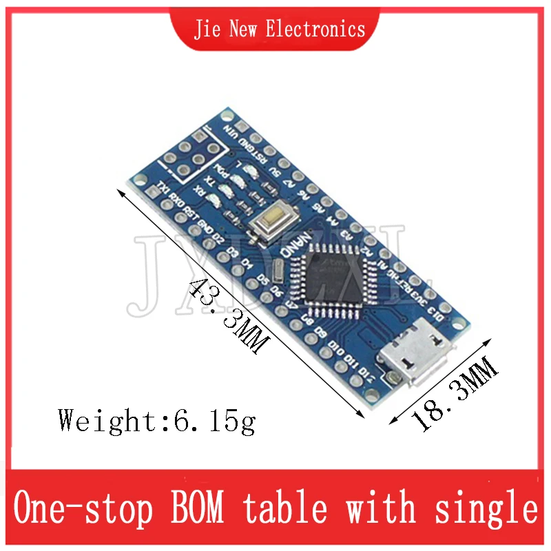 Type-C USB Nano 3.0 With Bootloader Compatible Nano 3.0 Controller For Arduino CH340 USB Driver 16Mhz Original IC ATMEGA328P