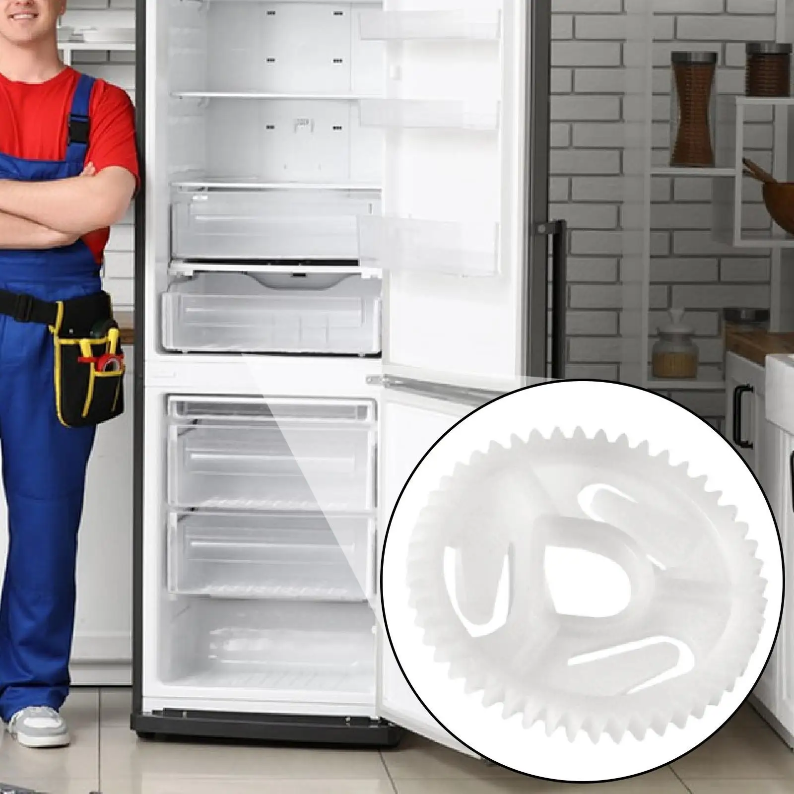 5304469403 Engranaje impulsor para máquina de hielo Fácil instalación Profesional resistente