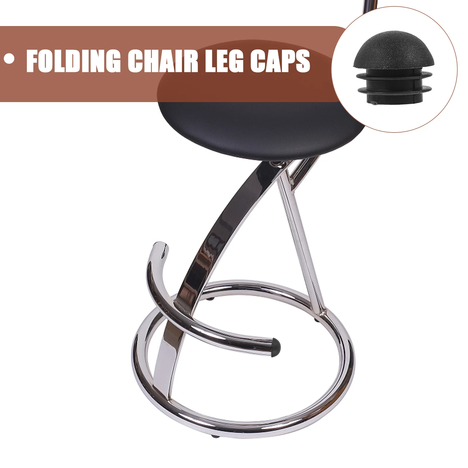 

20Pcs Tube Plug Caps Heavy Duty Chair Leg Floor Protectors Furniture End Caps for Hardwood Floors Table Bench Stool