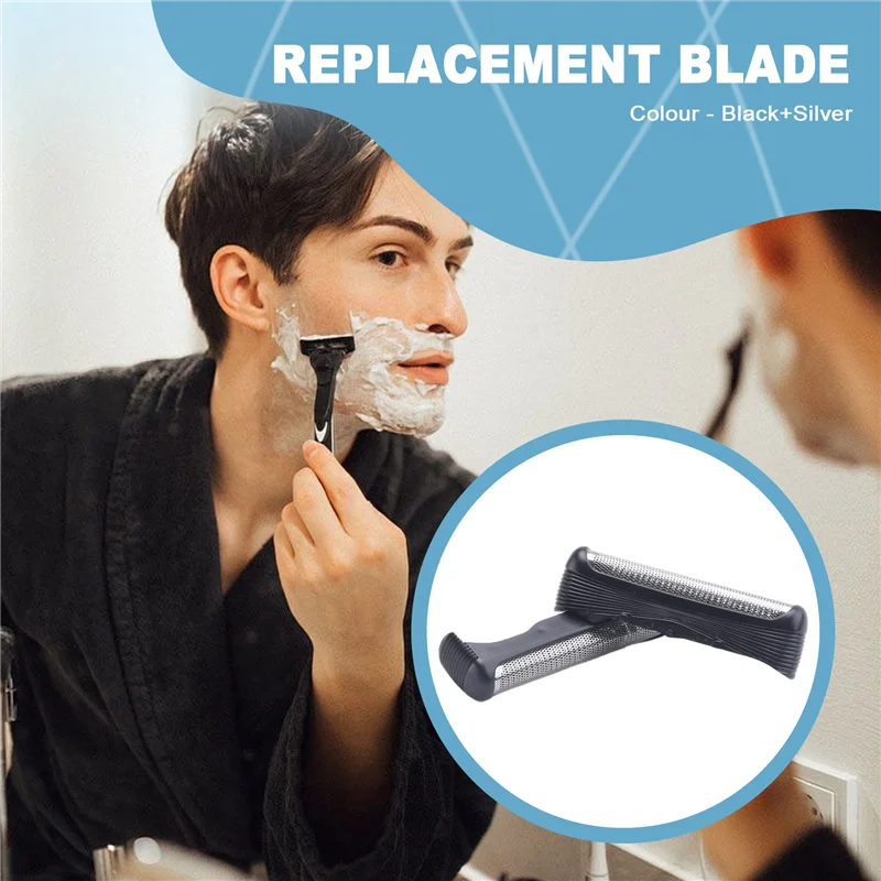 A01V-2Pcs Shaver Blade Razor Replacement Shaver Foil Head Part Cutter Accessories For Braun Razor 32B 32S 21B 21S 3Series