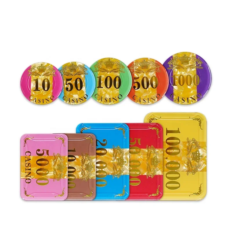 Profession elles Casino 760 stücke Baccarat Chip Set Luxus drei Schichten Acryl Poker Chips