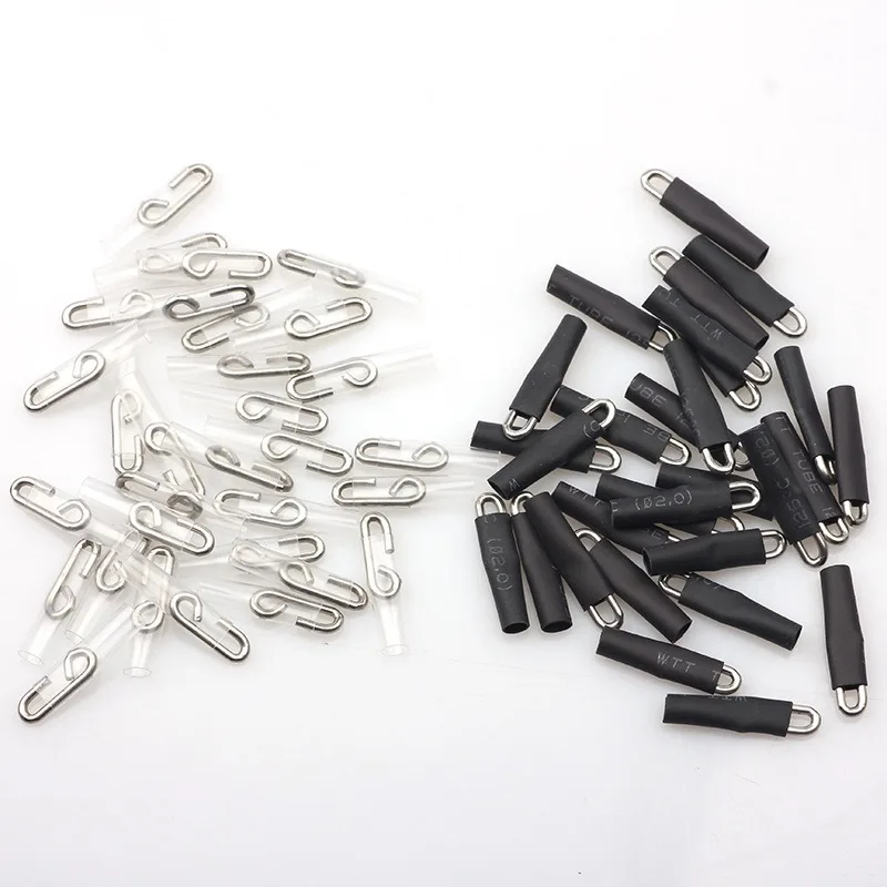 20 peças engates enganche rápido pesca snaps gancho enchufe rapido segurança chumbo snap acessórios de pesca conector