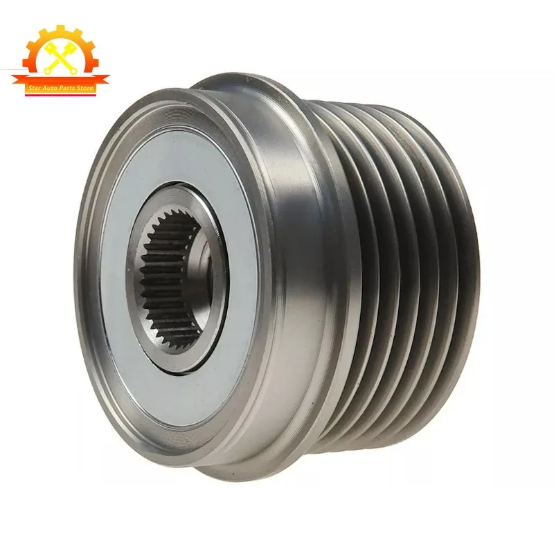 

1S7T10300AB 1S7U10A352EA F-232854.6 Overrunning Alternator Freewheel Clutch Pulley for FORD MONDEO III Saloon B4Y B5Y 1478119