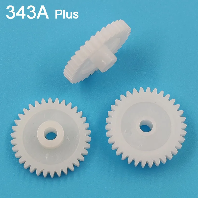 343A 0.5M Pinion OD18mm 34 Tooth POM Plastic Gear DIY Model Toy Accessories 34T 3A