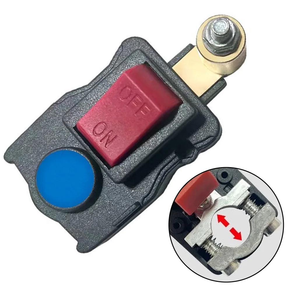 Heavy-Duty 12V-24V Car Battery Disconnect Switch With Hex Wrench For Trucks/agricultural Machinery Metal/Plastic Power Tool