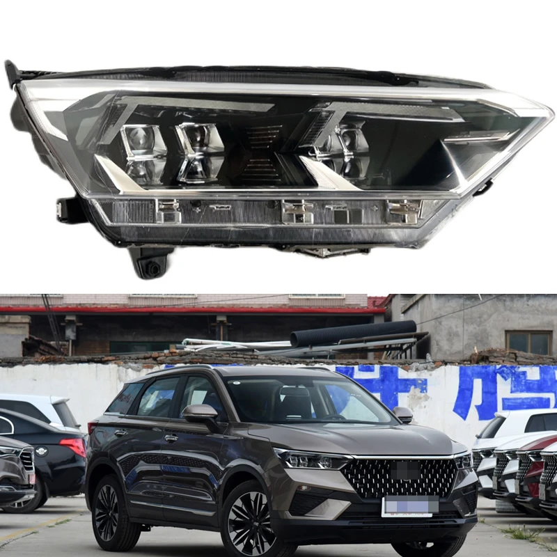 

For Pentium T77 headlights 2019-2020 models of high-grade front LED headlight assembly modified car accessories original factory