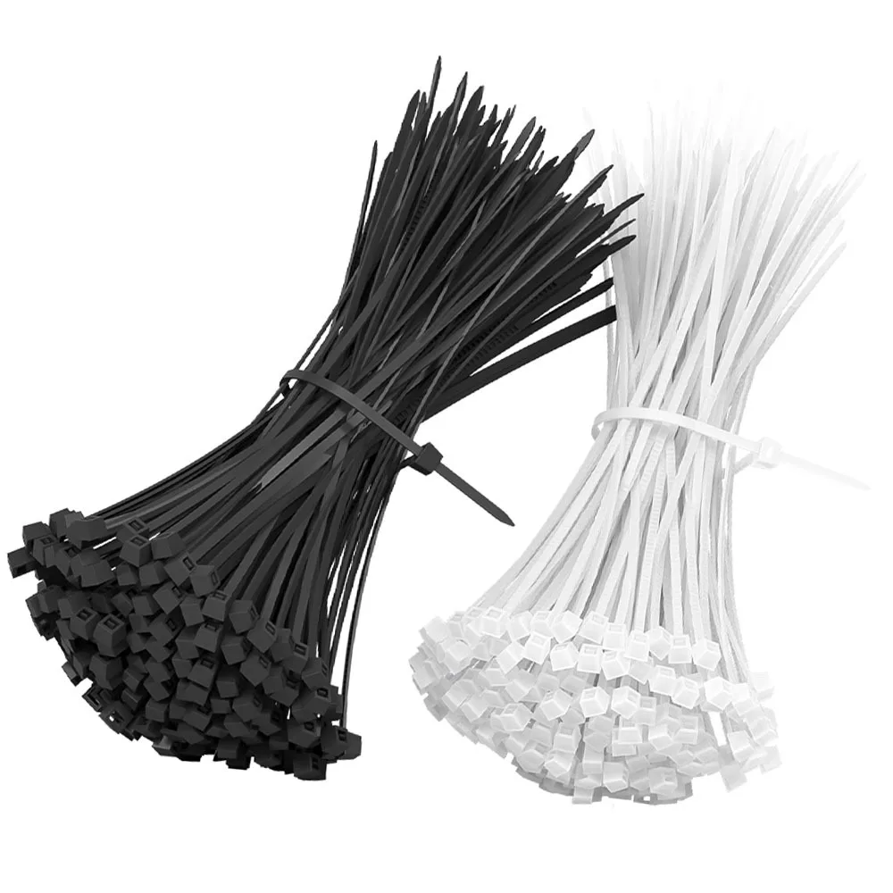 100/50pcs Supply Fasteners Hardware Cable Ties 10*300 10*500 10*720 10*900 Plastic Nylon Cable Ties Self-locking Cord Ties 8.8mm