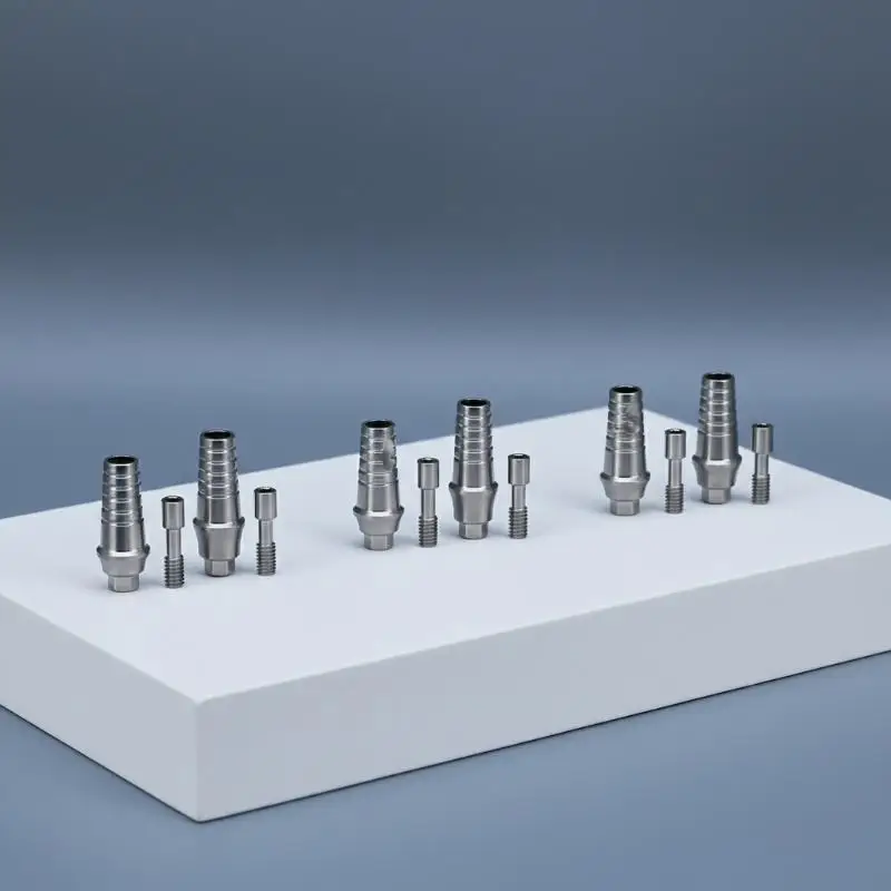 1/2 Pcs Right-angle Base Single Repair Right-angle 0-degree Replacement Body Transfer Rod Titanium Substrate
